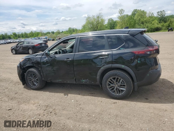 2021 Nissan Rogue S with VIN 5N1AT3AA1MC847520, listed as a Copart auction lot 56016805 with 62,531 mi miles and Salvage title. Bid and sale history available at DreamBid. Image 2.