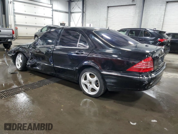 2006 Mercedes-Benz S 350 with VIN WDBNF67J86A480179, listed as a Copart auction lot 50879165 with 213,783 mi miles and Salvage Title. Bid and sale history available at DreamBid. Image 2.