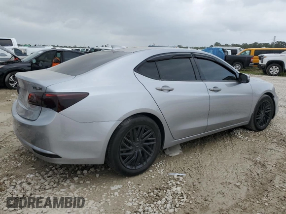 2018 Acura TLX Technology with VIN 19UUB1F56JA005169, listed as a Copart auction lot 51704375 with 129,442 mi miles and Salvage Title. Bid and sale history available at DreamBid. Image 3.