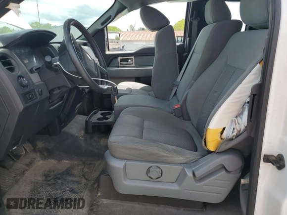 2011 Ford F-150 XL with VIN 1FTFX1EFXBKD38263, listed as a Copart auction lot 55781605 with 260,213 mi miles and Salvage title. Bid and sale history available at DreamBid. Image 7.