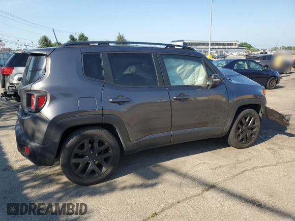 2018 Jeep Renegade Latitude с VIN ZACCJABBXJPH32288, выставлен на аукционе Copart как лот 64493895 с пробегом Не указан миль и Списание • Salvage title. История ставок и продаж доступна на DreamBid. Изображение 3.