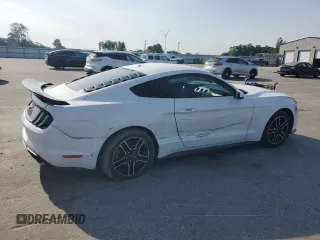 2020 Ford Mustang EcoBoost with VIN 1FA6P8TH5L5137177, listed as a Copart auction lot 57519255 with 82,865 mi miles and Salvage title. Bid and sale history available at DreamBid. Image 3.