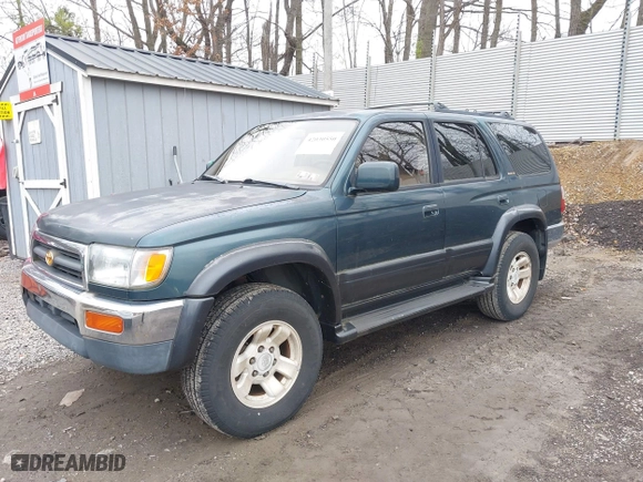 1997 Toyota 4Runner Limited with VIN JT3HN87R1V0078046, listed as a IAAI auction lot 42030550 with 163,683 mi miles. Bid and sale history available at carsss.com. Image 2.