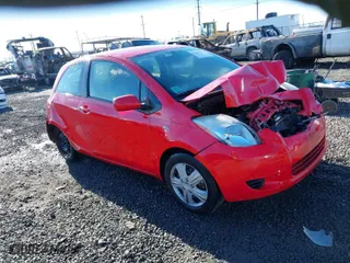 2008 Toyota Yaris with VIN JTDJT923585218408, listed as a IAAI auction lot 41429907 with 181,753 mi miles. Bid and sale history available at carsss.com. Image 1.