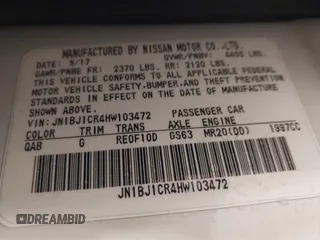 2017 Nissan Rogue Sport SL with VIN JN1BJ1CR4HW103472, listed as a IAAI auction lot 41856392 with 38,584 mi miles. Bid and sale history available at carsss.com. Image 9.