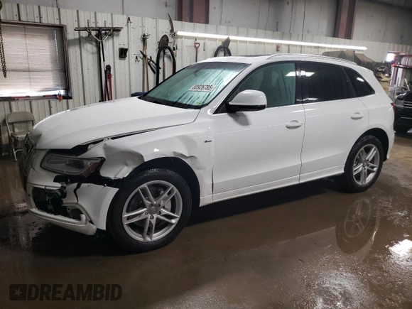 2013 Audi Q5 Prestige with VIN WA1WGAFPXDA072186, listed as a Copart auction lot 88926785 with 133,847 mi miles and Salvage title. Bid and sale history available at DreamBid. Image 1.