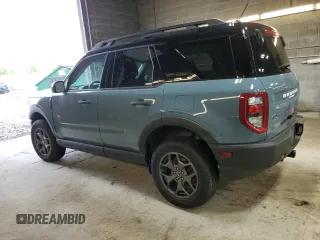 2022 Ford Bronco Sport Badlands с VIN 3FMCR9D92NRE21849, выставлен на аукционе Copart как лот 56589985 с пробегом Не указан миль и Списание • Salvage title. История ставок и продаж доступна на DreamBid. Изображение 2.