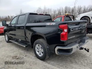 2021 Chevrolet Silverado 1500 LT with VIN 1GCUYDED5MZ214447, listed as a Copart auction lot 52198295 with 42,626 mi miles and Salvage Title. Bid and sale history available at carsss.com. Image 2.
