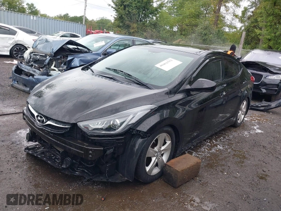 2012 Hyundai Elantra Limited with VIN KMHDH4AE0CU288395, listed as a IAAI auction lot 40462553 with 108,367 mi miles. Bid and sale history available at carsss.com. Image 17.