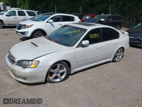 2005 Subaru Legacy GT Limited with VIN 4S3BL676354206880, listed as a IAAI auction lot 42619971 with 132,364 mi miles and . Bid and sale history available at DreamBid. Image 2.