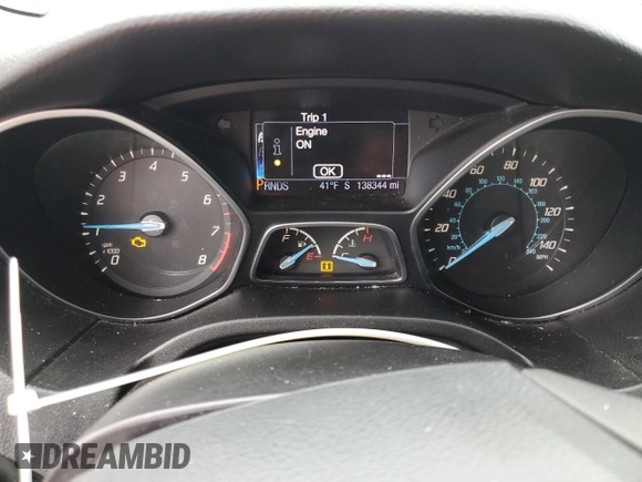 2013 Ford Focus Titanium with VIN 1FADP3J20DL276364, listed as a Copart auction lot 49815675 with 138,344 mi miles and Salvage Title. Bid and sale history available at carsss.com. Image 9.