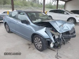 2011 Honda Accord LX with VIN 1HGCP2F31BA141938, listed as a IAAI auction lot 42484289 with 155,748 mi miles and . Bid and sale history available at DreamBid. Image 1.