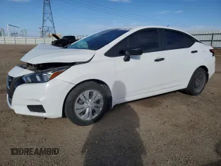 2020 Nissan Versa S with VIN 3N1CN8DV9LL801930, listed as a Copart auction lot 41494735 with 17,386 mi miles and Salvage Title. Bid and sale history available at carsss.com. Image 1.