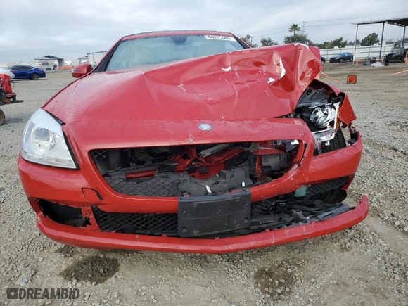 2012 Mercedes-Benz SLK-Class SLK 350 with VIN WDDPK5HA8CF023973, listed as a Copart auction lot 44275985 with 35,353 mi miles and Salvage Title. Bid and sale history available at carsss.com. Image 5.