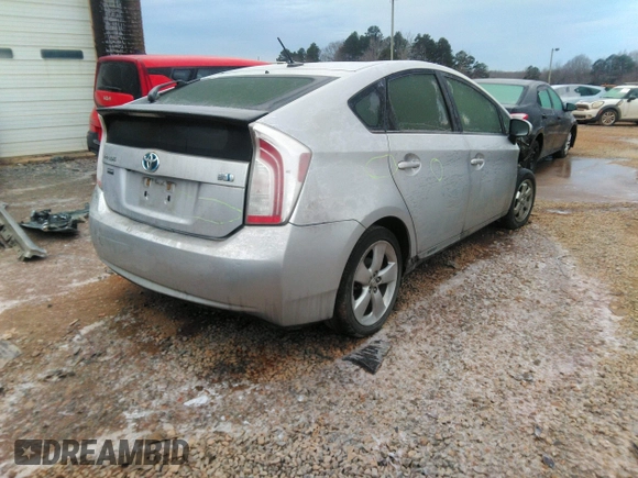 2013 Toyota Prius One with VIN JTDKN3DU6D5588097, listed as a IAAI auction lot 41151413 with 148,728 mi miles and . Bid and sale history available at DreamBid. Image 4.