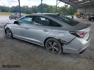 2017 Hyundai Sonata Hybrid Limited with VIN KMHE34L34HA066580, listed as a Copart auction lot 77194564 with 97,596 mi miles and Salvage Title. Bid and sale history available at carsss.com. Image 2.