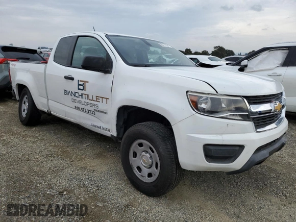 2015 Chevrolet Colorado 4WD WT with VIN 1GCHTAEA8F1133805, listed as a Copart auction lot 80111554 with 221,019 mi miles and Salvage Title. Bid and sale history available at DreamBid. Image 4.