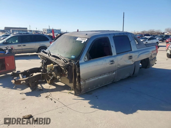 2002 Chevrolet Avalanche z VIN 3GNEC13TX2G108379, wystawiony jako Copart lot #47256045 z przebiegiem Nie podano mil oraz Nie do naprawy • Non repairable. Historia ofert i sprzedaży dostępna na DreamBid. Obrazek 1.