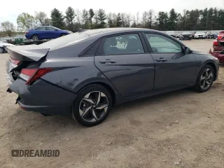 2023 Hyundai Elantra SEL with VIN KMHLS4AG5PU601333, listed as a Copart auction lot 53517865 with 40,937 mi miles and Salvage title. Bid and sale history available at DreamBid. Image 3.
