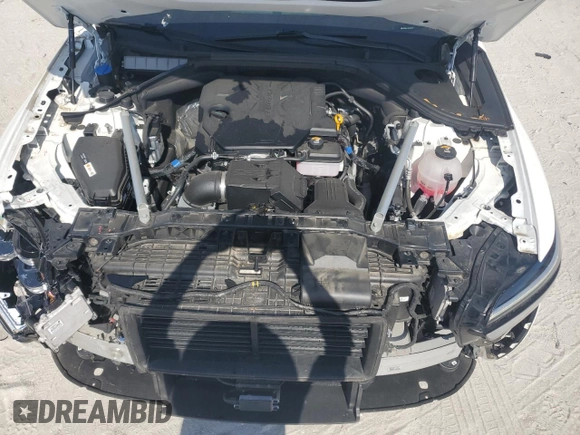 2022 Genesis GV70 2.5T with VIN KMUMADTB0NU051417, listed as a Copart auction lot 54915295 with 36,530 mi miles and Salvage Title. Bid and sale history available at DreamBid. Image 12.