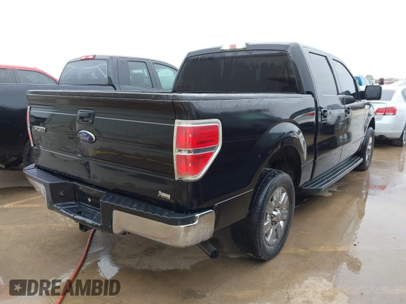 2010 Ford F-150 XL with VIN 1FTFW1CVXAKB36809, listed as a IAAI auction lot 41605646 with 1 mi miles. Bid and sale history available at carsss.com. Image 4.