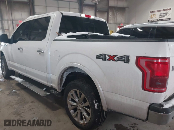 2016 Ford F-150 XLT with VIN 1FTEW1EF9GFA19385, listed as a IAAI auction lot 41583637 with 162,341 mi miles. Bid and sale history available at carsss.com. Image 3.