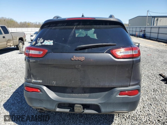 2016 Jeep Cherokee 75th Anniversary with VIN 1C4PJLCBXGW281127, listed as a Copart auction lot 50680515 with 95,985 mi miles and Salvage Title. Bid and sale history available at carsss.com. Image 6.