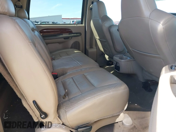 2002 Ford Excursion Limited with VIN 1FMNU42F82ED01782, listed as a IAAI auction lot 41433654 with 220,550 mi miles and . Bid and sale history available at DreamBid. Image 8.
