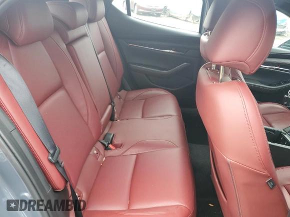 2024 Mazda 3 S Carbon Edition with VIN JM1BPBLM7R1656105, listed as a Copart auction lot 49141345 with 20,596 mi miles and Salvage title. Bid and sale history available at DreamBid. Image 10.