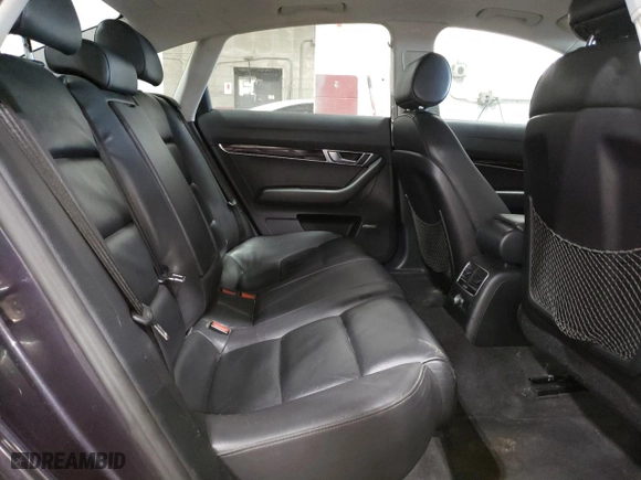 2008 Audi A6 with VIN WAUDH74F68N060166, listed as a Copart auction lot 43344765 with 0 miles and Clean Title. Bid and sale history available at carsss.com. Image 10.