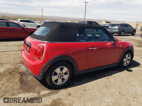 2019 MINI Convertible Cooper with VIN WMWWG5C50K3H07613, listed as a Copart auction lot 48724815 with 65,188 mi miles and Salvage title. Bid and sale history available at DreamBid. Image 3.