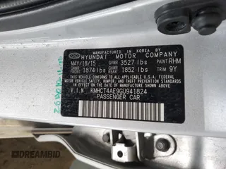 2016 Hyundai Accent SE with VIN KMHCT4AE9GU941824, listed as a Copart auction lot 41773865 with 131,398 mi miles and Salvage Title. Bid and sale history available at carsss.com. Image 14.