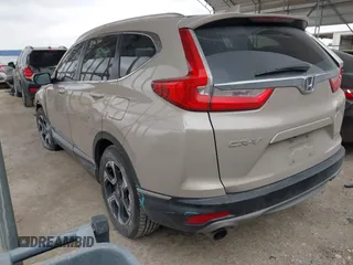 2018 Honda CR-V Touring with VIN 5J6RW2H92JL012021, listed as a IAAI auction lot 41681308 with 110,086 mi miles. Bid and sale history available at carsss.com. Image 3.