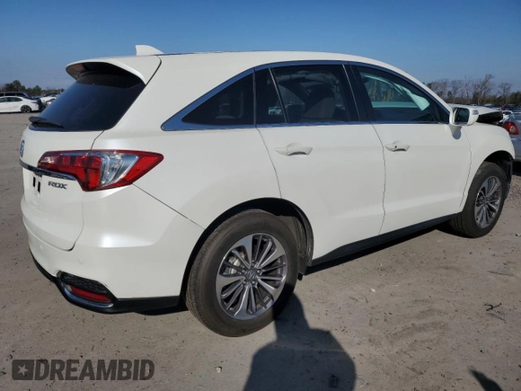 2018 Acura RDX w/Advance Pkg with VIN 5J8TB3H74JL012518, listed as a Copart auction lot 43833485 with 77,828 mi miles and Salvage Title. Bid and sale history available at carsss.com. Image 3.