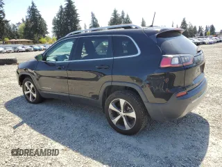 2020 Jeep Cherokee Limited with VIN 1C4PJLDB5LD654322, listed as a Copart auction lot 55511785 with 80,098 mi miles and Salvage title. Bid and sale history available at DreamBid. Image 2.