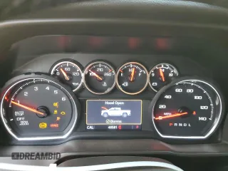2020 Chevrolet Silverado 1500 RST with VIN 3GCPWDET0LG435690, listed as a Copart auction lot 75741874 with 48,581 mi miles and Salvage Title. Bid and sale history available at DreamBid. Image 9.