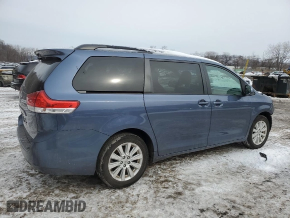 2014 Toyota Sienna LE with VIN 5TDJK3DCXES093229, listed as a Copart auction lot 44537185 with 120,597 mi miles and Salvage Title. Bid and sale history available at DreamBid. Image 3.