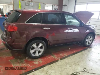 2011 Acura MDX Tech Pkg with VIN 2HNYD2H6XBH515446, listed as a Copart auction lot 52303195 with 167,296 mi miles and Salvage Title. Bid and sale history available at carsss.com. Image 3.