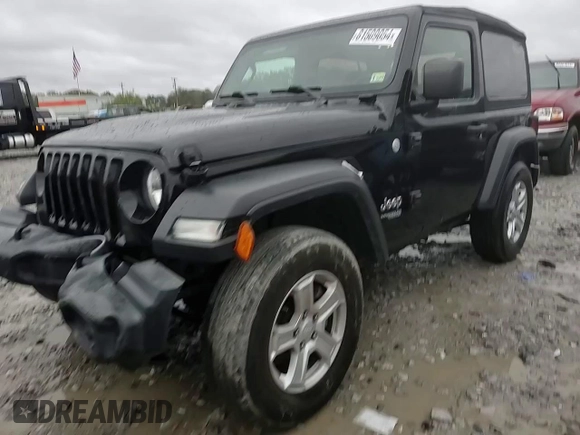 2019 Jeep Wrangler Sport S с VIN 1C4GJXAG4KW632368, выставлен на аукционе Copart как лот 81509054 с пробегом 46 768 миль миль и Списание • Salvage title. История ставок и продаж доступна на DreamBid. Изображение 11.