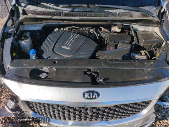 2016 Kia Sedona SX with VIN KNDMC5C17G6107578, listed as a Copart auction lot 86427054 with 156,254 mi miles and Salvage Title. Bid and sale history available at carsss.com. Image 11.