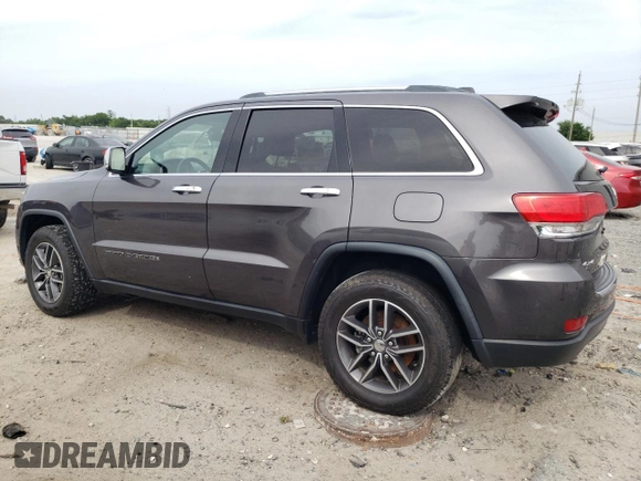 2017 Jeep Grand Cherokee Limited with VIN 1C4RJFBGXHC603579, listed as a Copart auction lot 53986605 with 109,039 mi miles and Salvage Title. Bid and sale history available at carsss.com. Image 2.