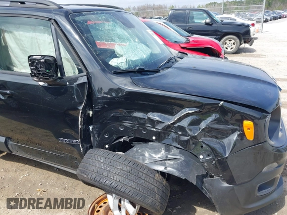 2018 Jeep Renegade Latitude with VIN ZACCJABB8JPJ35329, listed as a IAAI auction lot 41697510 with 97,149 mi miles. Bid and sale history available at carsss.com. Image 6.