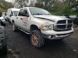 2003 Dodge Ram 2500 ST with VIN 3D7KU28CX3G850750, listed as a Copart auction lot 46476594 with 0 mi miles and Non Repairable. Bid and sale history available at carsss.com. Image 4.