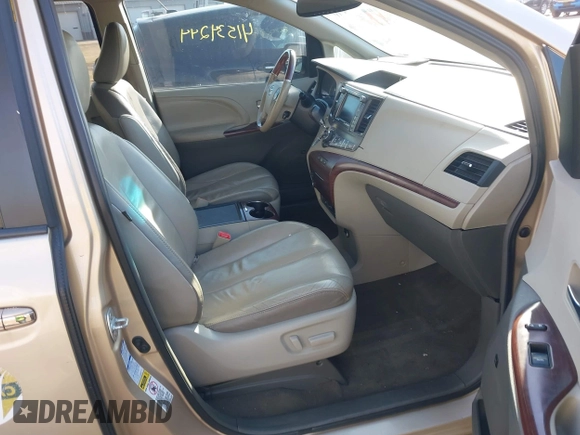 2014 Toyota Sienna Ltd with VIN 5TDDK3DCXES088559, listed as a IAAI auction lot 41534244 with 252,783 mi miles. Bid and sale history available at carsss.com. Image 5.
