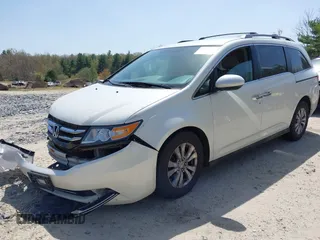 2014 Honda Odyssey EX with VIN 5FNRL5H47EB016885, listed as a IAAI auction lot 42136365 with 100,189 mi miles and . Bid and sale history available at carsss.com. Image 17.