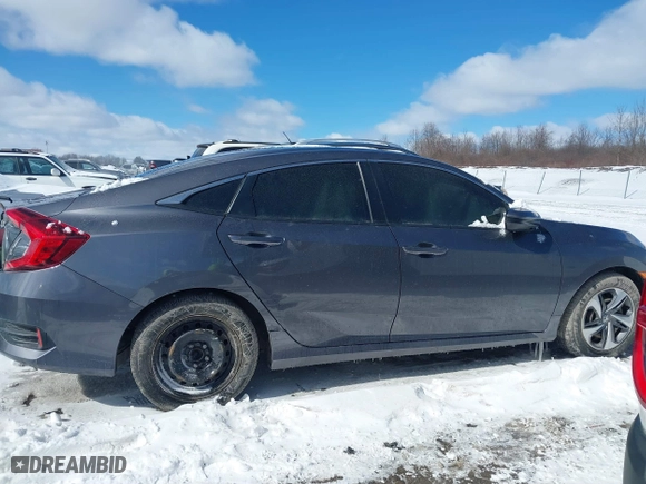 2019 Honda Civic Sedan LX with VIN 2HGFC2F69KH515264, listed as a IAAI auction lot 41727578 with 51,242 mi miles. Bid and sale history available at carsss.com. Image 14.