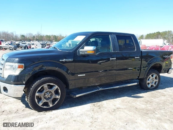 2013 Ford F-150 XL with VIN 1FTFW1ET7DKD74407, listed as a IAAI auction lot 41588411 with 154,981 mi miles. Bid and sale history available at carsss.com. Image 6.