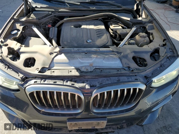 2019 BMW X4 M40i with VIN 5UXUJ5C50K9A33129, listed as a Copart auction lot 44184275 with 88,286 mi miles and Salvage title. Bid and sale history available at DreamBid. Image 11.