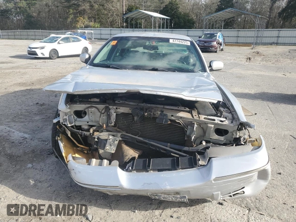 2002 Mercury Grand Marquis LS Premium with VIN 2MEFM75W62X642522, listed as a Copart auction lot 47744225 with 118,318 mi miles and Salvage Title. Bid and sale history available at DreamBid. Image 5.
