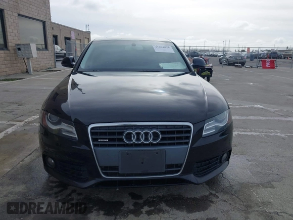 2009 Audi A4 2.0T Prem Plus with VIN WAUSF78K09N054854, listed as a IAAI auction lot 41594015 with 127,884 mi miles. Bid and sale history available at carsss.com. Image 12.
